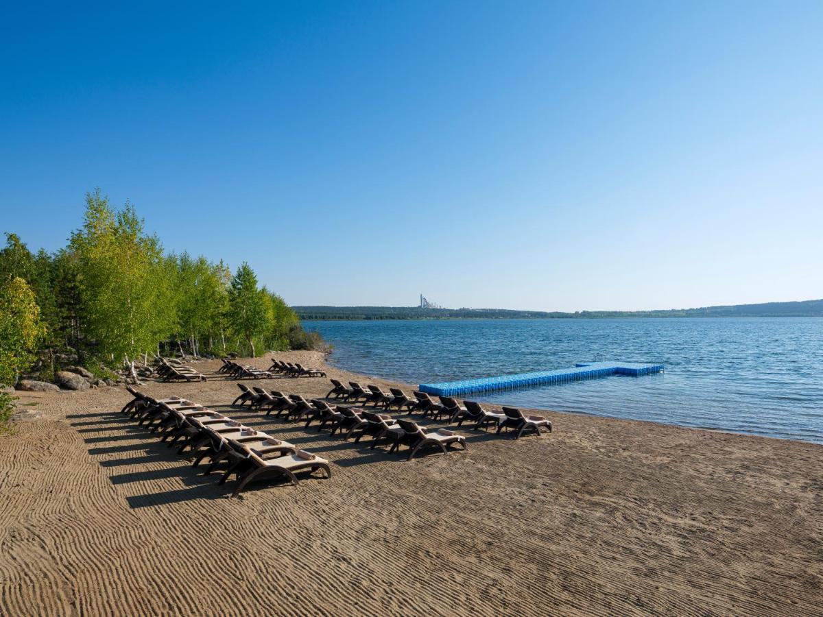 Rixos Borovoe Hotel Shchūchīnsk Екстериор снимка Beach at Lake Saimaa